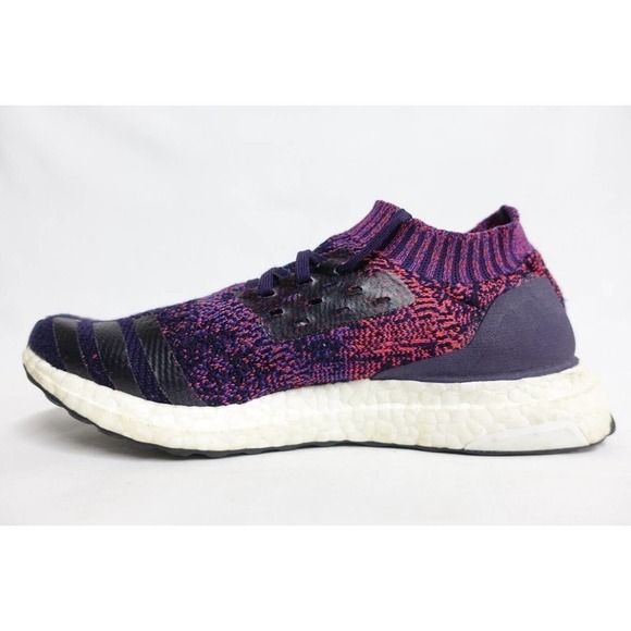 ADIDAS Women Ultra Boost Uncaged Size 6.5 Purple Running Shoes Primeknit B75862 - Picture 7 of 10